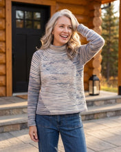 Load image into Gallery viewer, Mixed Stitch Sweater
