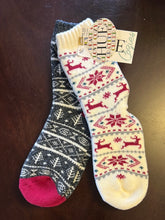 Load image into Gallery viewer, HUE Cozies My Favourite Fairisle Sock 2 Pack
