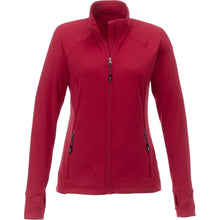 Load image into Gallery viewer, DKR &amp; Co Full Zip Knit Jacket with Pockets and Thumb Exits in Blue or Red
