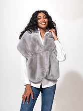 Load image into Gallery viewer, Alison Sheri Faux Fur Shawl
