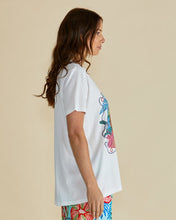 Load image into Gallery viewer, Betty Basics Ellia Summer Vibes Print Crew Tee

