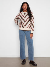Load image into Gallery viewer, Crew Neck Jacquard Sweater
