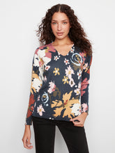 Load image into Gallery viewer, Drop Shoulder Print Sweater
