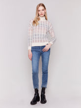 Load image into Gallery viewer, Charlie B Ombre Jacquard Turtle Neck Sweater
