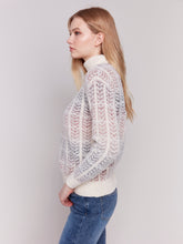 Load image into Gallery viewer, Charlie B Ombre Jacquard Turtle Neck Sweater
