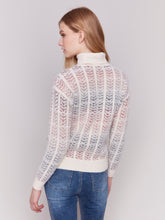 Load image into Gallery viewer, Charlie B Ombre Jacquard Turtle Neck Sweater
