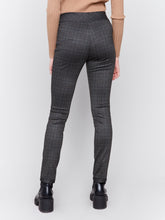 Load image into Gallery viewer, Charlie B Reversible PDR Plaid Print Pull-On Pant in Truffle
