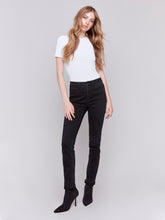 Load image into Gallery viewer, Charlie B Cuffed Hem Slim Leg Five Pocket Jeans
