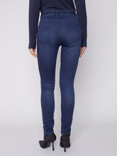 Load image into Gallery viewer, Charlie B Stretch Denim 5 Pocket Infinity Pant in Blue Black
