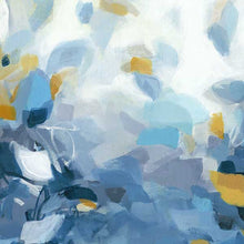 Load image into Gallery viewer, Dolcezza &quot;Blue Dreams&quot; Blue Multi Colour Print Canvas Bag Tote
