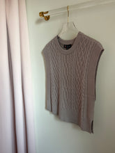 Load image into Gallery viewer, Carre Noir Knit Sweater Vest
