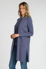 Load image into Gallery viewer, DKR &amp; Co Long Sleeveless Vest with Side Slits &amp; Patch Pockets
