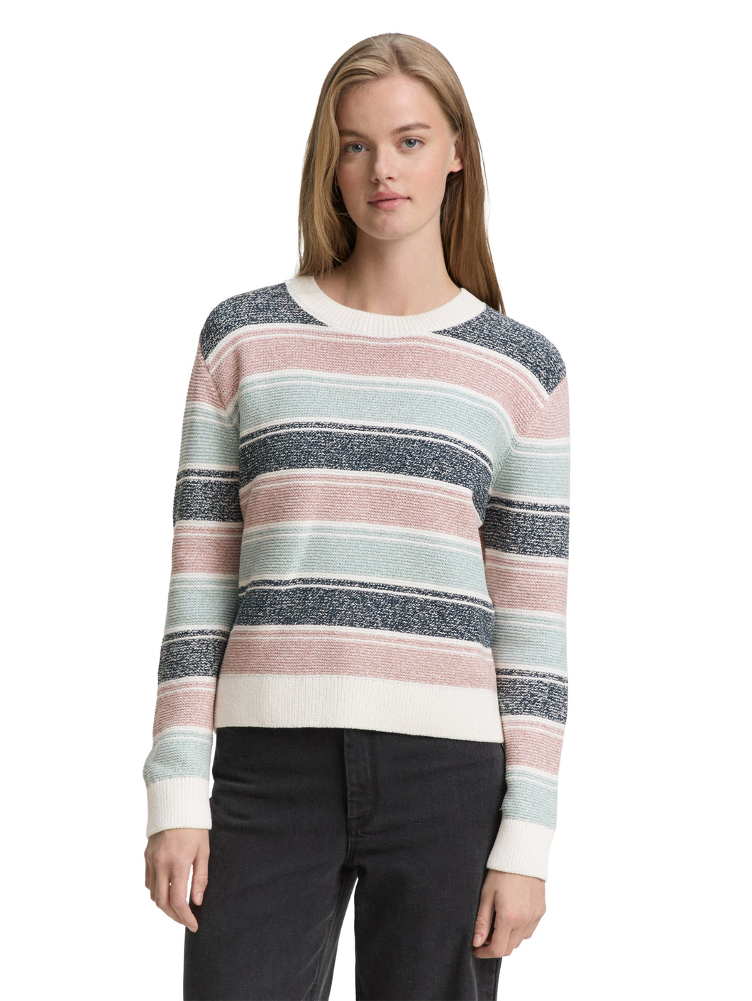 Tom Tailor Multi-colour Knit Pullover