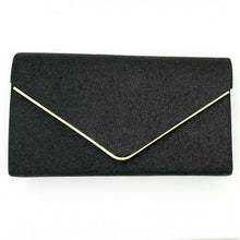 Load image into Gallery viewer, Evershine Clutch in Silver, Black, or Champagne
