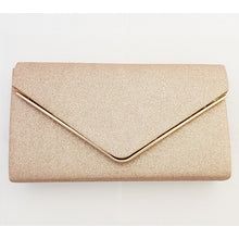 Load image into Gallery viewer, Evershine Clutch in Silver, Black, or Champagne
