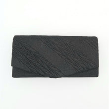 Load image into Gallery viewer, Evershine Textured Clutch in Gold, Silver or Black
