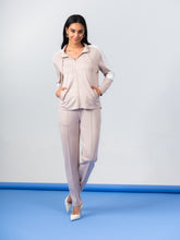 Load image into Gallery viewer, Elena Wang Sand Knit Pants with Drawstring and Pockets
