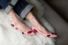 Load image into Gallery viewer, Sheer French Window Socks

