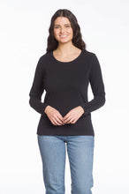 Load image into Gallery viewer, DKR &amp; Co Long Sleeve Crew Neck Cotton Jersey T-Shirt
