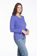 Load image into Gallery viewer, DKR &amp; Co Long Sleeve Crew Neck Cotton Jersey T-Shirt
