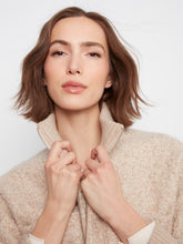 Load image into Gallery viewer, Bouclé Zip Up Jacket
