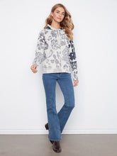 Load image into Gallery viewer, Printed Popover Hoodie Sweater
