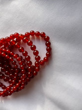 Load image into Gallery viewer, The Signature Red Agate Bracelet — 8mm

