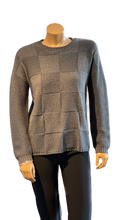 Load image into Gallery viewer, Marble Super Soft Relaxed Fit Sweater with Detachable Neck Piece in Charcoal or Indigo
