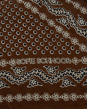Load image into Gallery viewer, Brown Print Karensw Scarf
