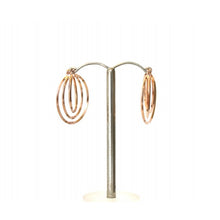 Load image into Gallery viewer, Evershine Triple Layer Hoop Earrings in Silver, Gold or Rose Gold
