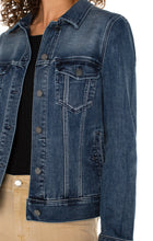 Load image into Gallery viewer, Liverpool Ponderay Classic Stretch Denim Jean Jacket
