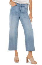 Load image into Gallery viewer, Liverpool Weir Canyon (Light Denim) Stride Hi-Rise Wide Leg Jeans with Cut Hem
