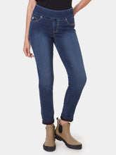 Load image into Gallery viewer, Lois Darkstone Liette Skinny Lined Pull On Jean

