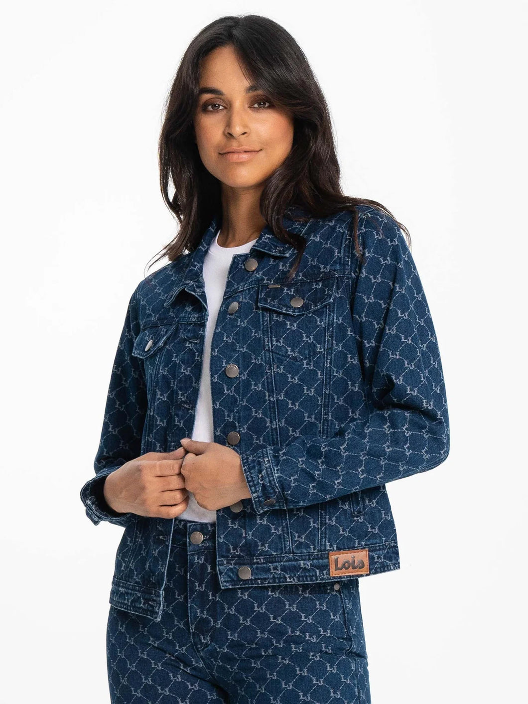 Lois Steph Relaxed Fit Indigo Jean Jacket