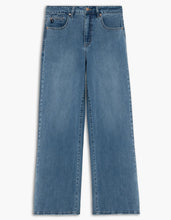 Load image into Gallery viewer, Lois Light Blue Wash Luna Wide High Waist Wide Leg Jeans
