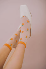 Load image into Gallery viewer, Sheer Fruit Socks
