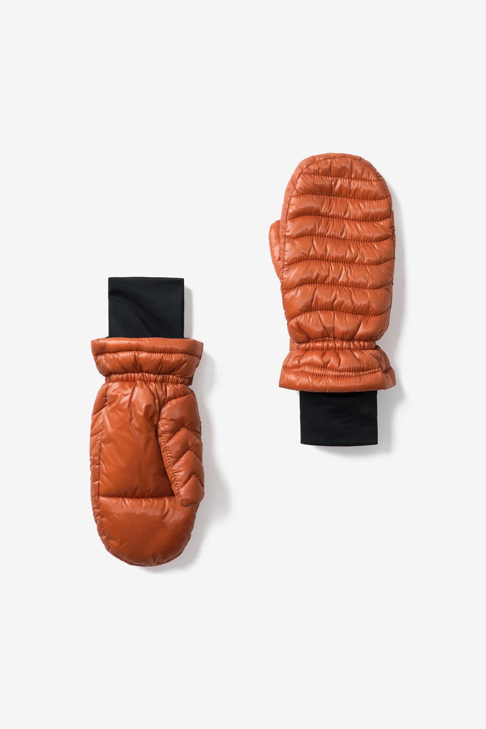 Noize Elsa Woven Puffer Insulated Mitten in Copper or Black