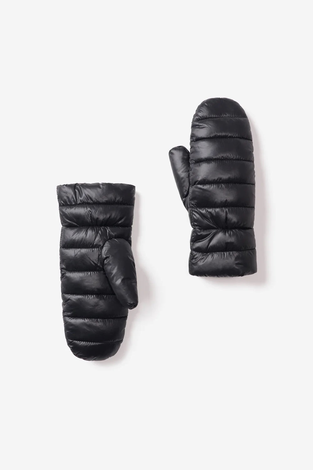 Noize North Woven Puffer Insulated Mitten in Black or Wine