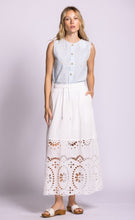 Load image into Gallery viewer, Azalea Eyelet Sleeveless Top
