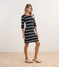 Load image into Gallery viewer, Hatley Caviar Stripes Lucy Dress
