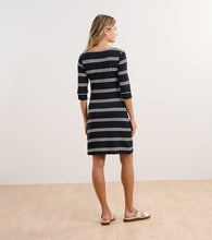 Load image into Gallery viewer, Hatley Caviar Stripes Lucy Dress
