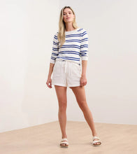 Load image into Gallery viewer, Hatley Mariner Sweater in Aruba Blue or White - 100% Cotton
