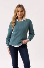 Load image into Gallery viewer, Marble Cable Knit Pull Over Sweater
