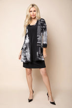 Load image into Gallery viewer, Soft Works Black and Off-White 2-Piece Print Dress Set
