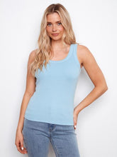 Load image into Gallery viewer, Tencel Ribbed Tank Top
