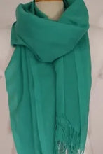 Load image into Gallery viewer, Light Polyester Viscose Pashmina with Fringe in a Variety of Colours.

