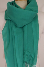 Load image into Gallery viewer, Turkish Soft Wide Pashmina Wrap with Fringe in Varied Colours
