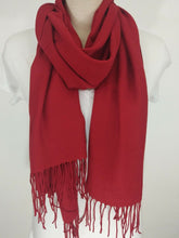 Load image into Gallery viewer, Turkish Soft Wide Pashmina Wrap with Fringe in Varied Colours
