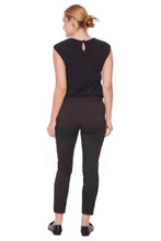 Load image into Gallery viewer, UP! Pull On Ankle Pant with Petal Slit
