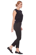 Load image into Gallery viewer, UP! Pull On Ankle Pant with Petal Slit
